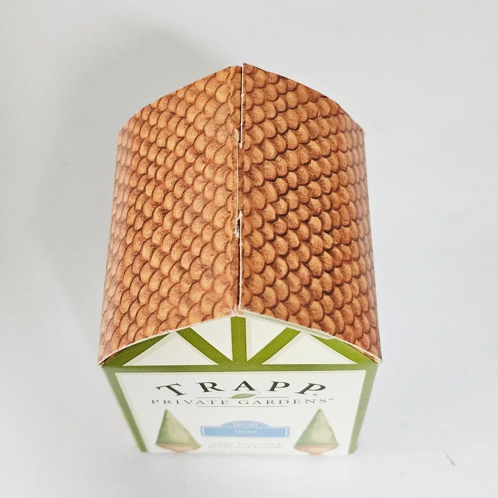 1993 Trapp Private‎ Gardens #20 Water Perfumed Candle 5oz Vintage Home Fragrance